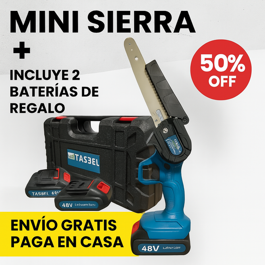 MINI SIERRA ELECTRICA 2 BATERIAS 48v